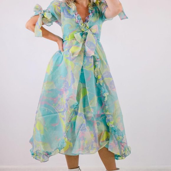 ENCHANTED TO MEET YOU MAXI DRESS - Picture 1 of 4